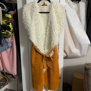 SHEIN Armless coat - gently used size extra small